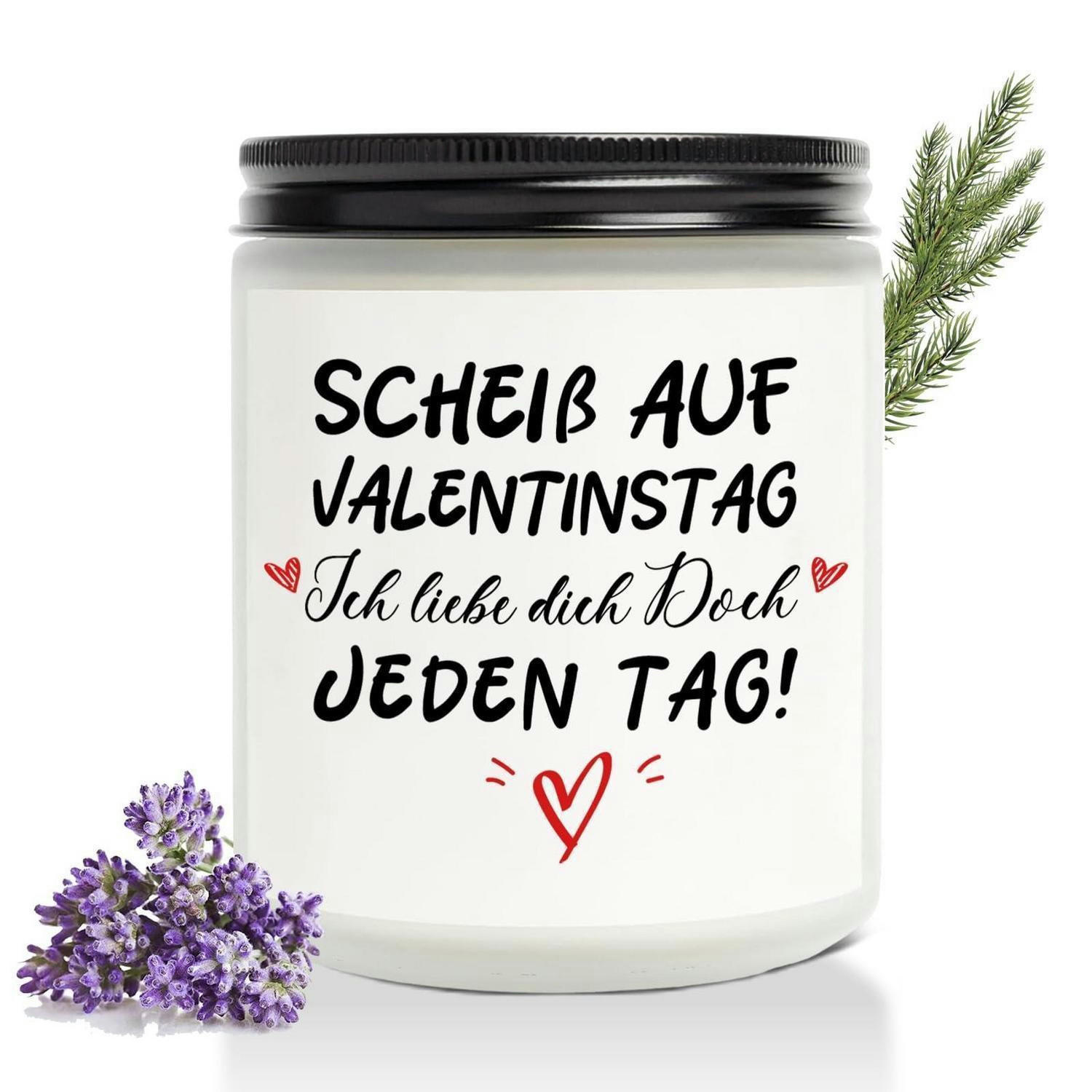 XXXLutz Duftkerze Weiß 10 cm
