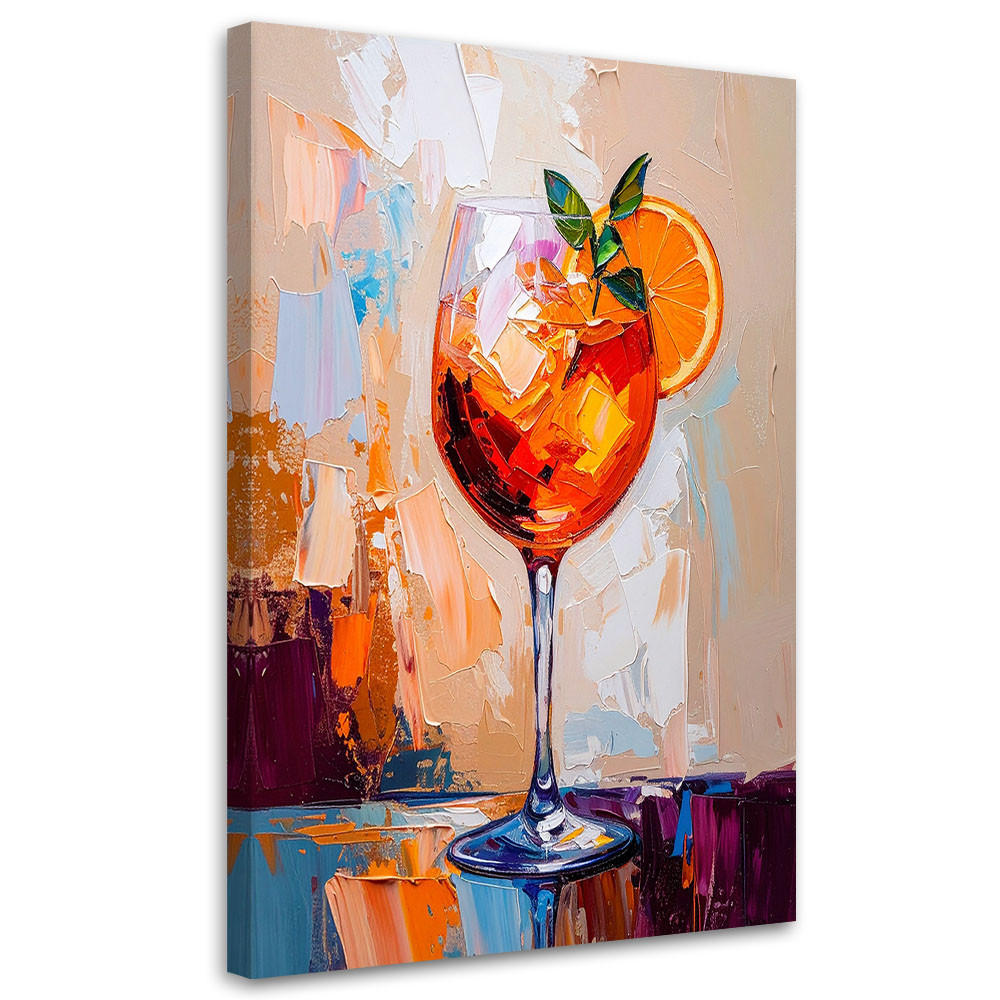 Feeby Leinwandbild Beige 40x60 cm