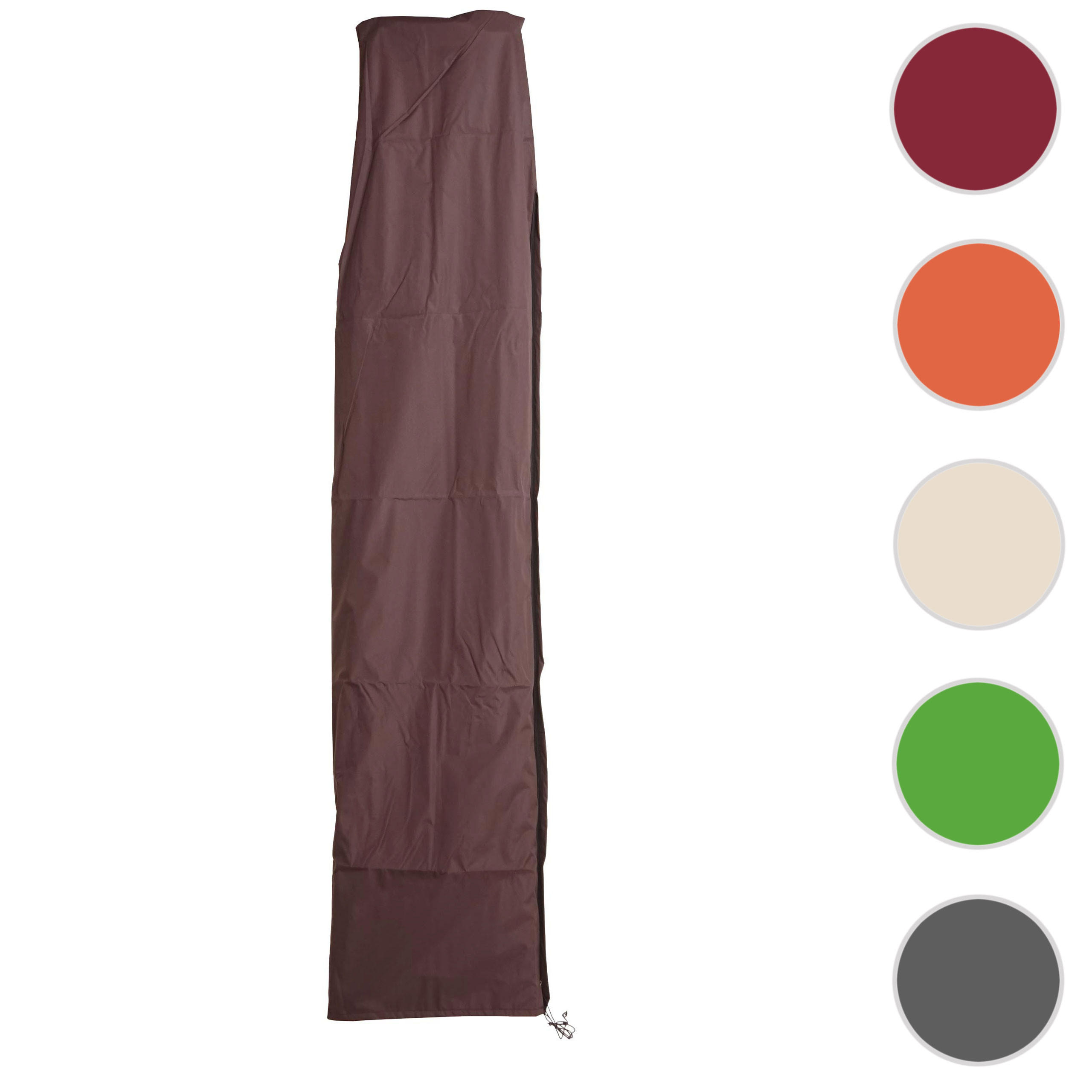 SCHUTZHÜLLE MCW FÜR AMPELSCHIRM BIS 3,5M Braun - Braun, Textil (60/265/60cm) - MCW