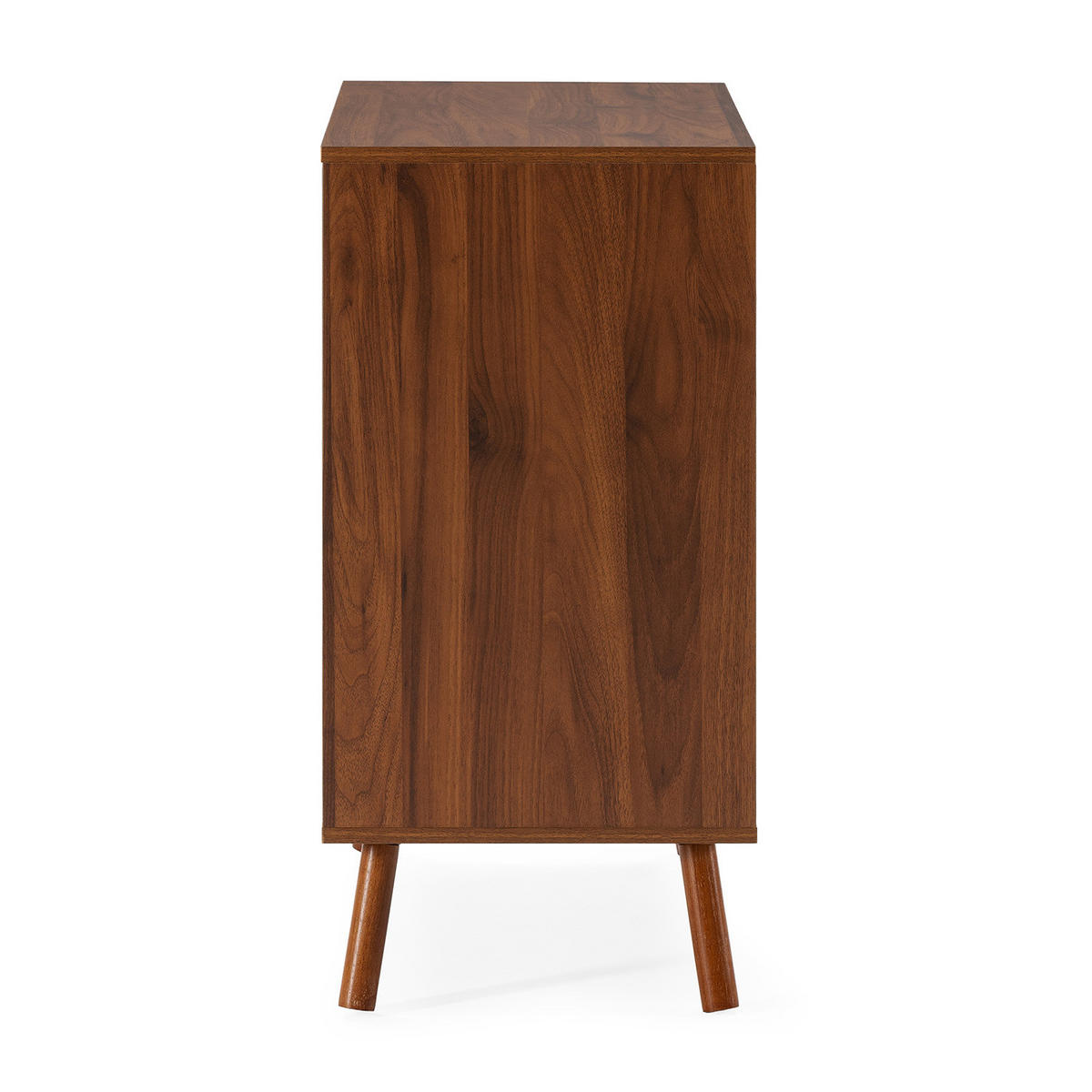 COMODA 80/80/40 Canadá aspect de nuc comun - culoare nucă, compozit lemnos (80/80/40cm) - VS Venta-stock