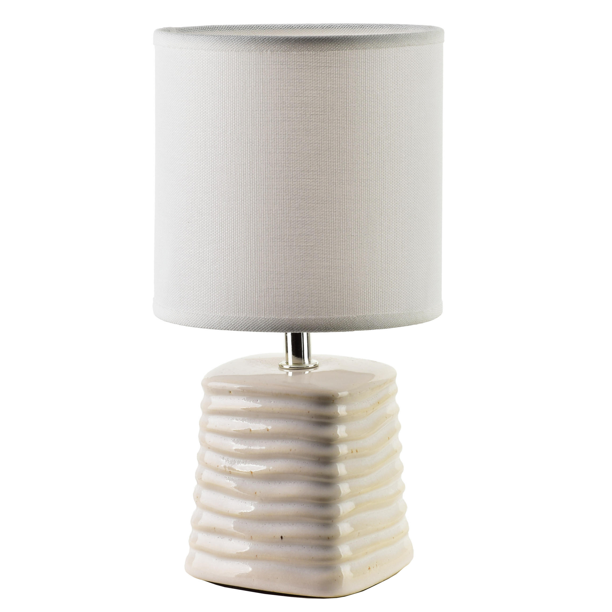 TISCHLAMPE Leti Beige10/14/28.5 cm Keramik - Beige, Keramik (10/14/28.5cm) - Mondex