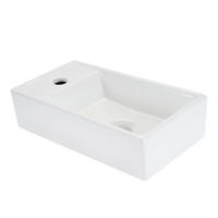 WASCHBECKEN Weiß 22/10/40 - Weiß, Keramik (22/10/40cm) - ZMH