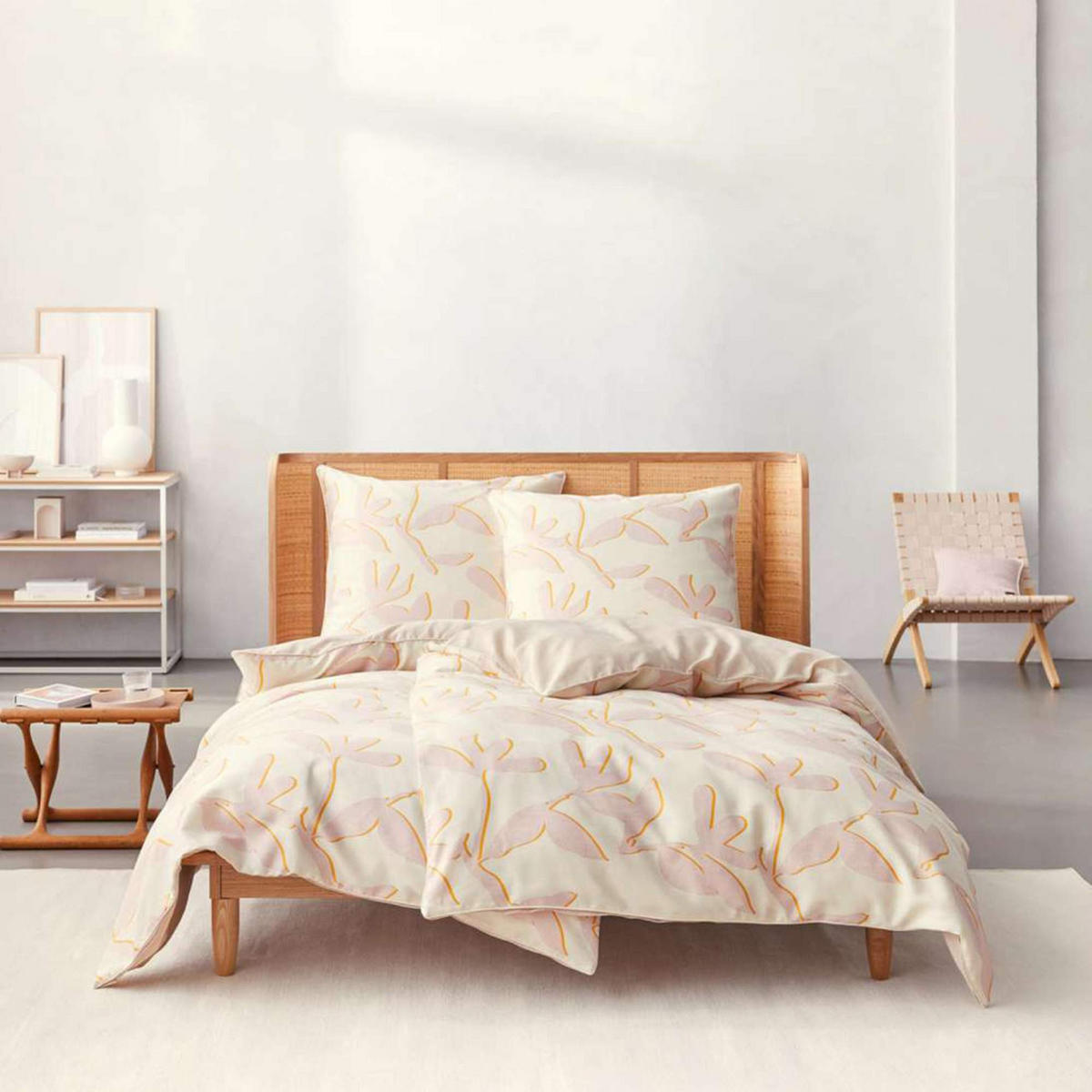 GANZJAHRESBETTWÄSCHE BABETTE - Rosa, Textil (135/200cm) - Esprit