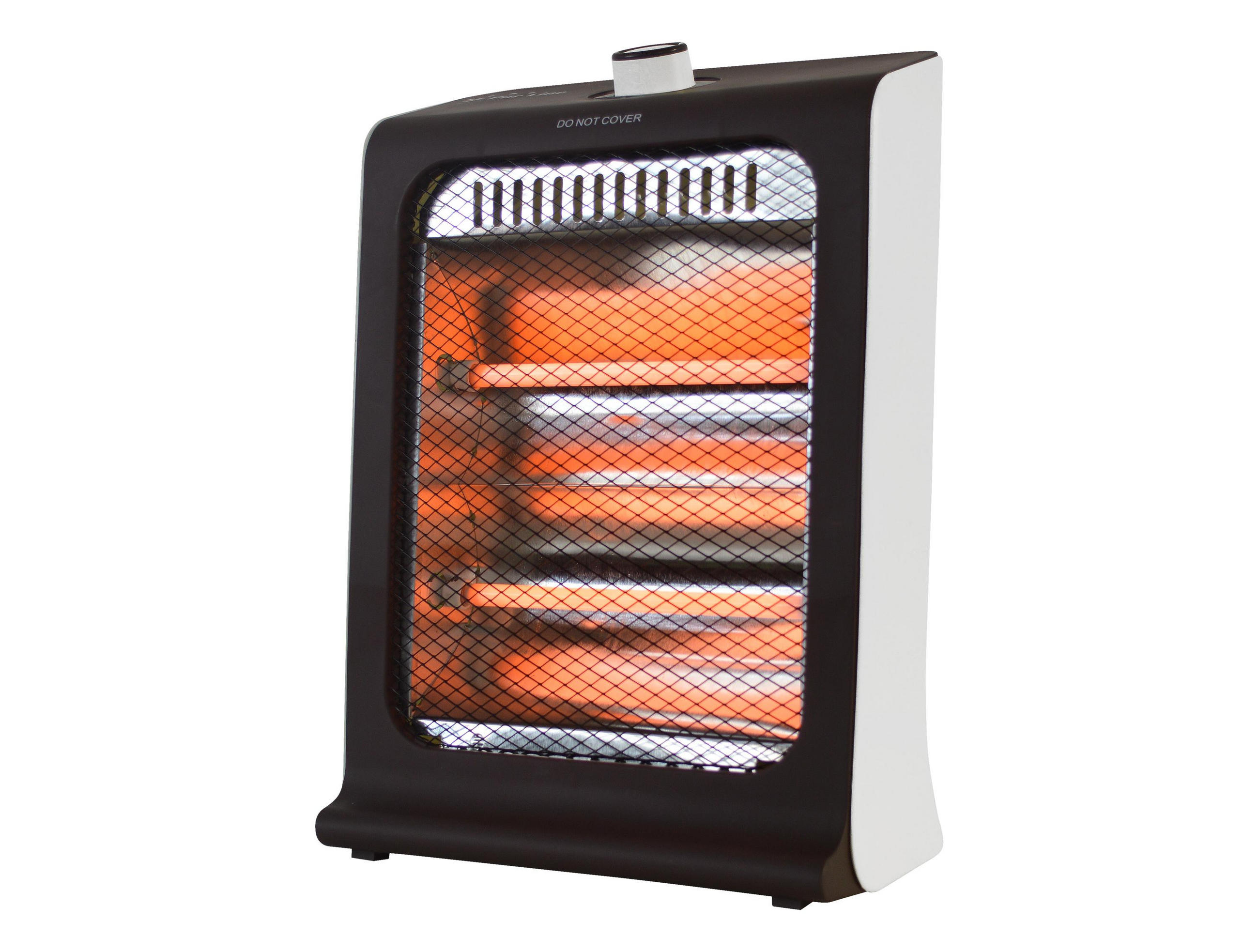 HALOGEN-HEIZUNG Schwarz für außen und innen 800 W - Schwarz, Kunststoff/Metall (24/35/15cm) - Purline