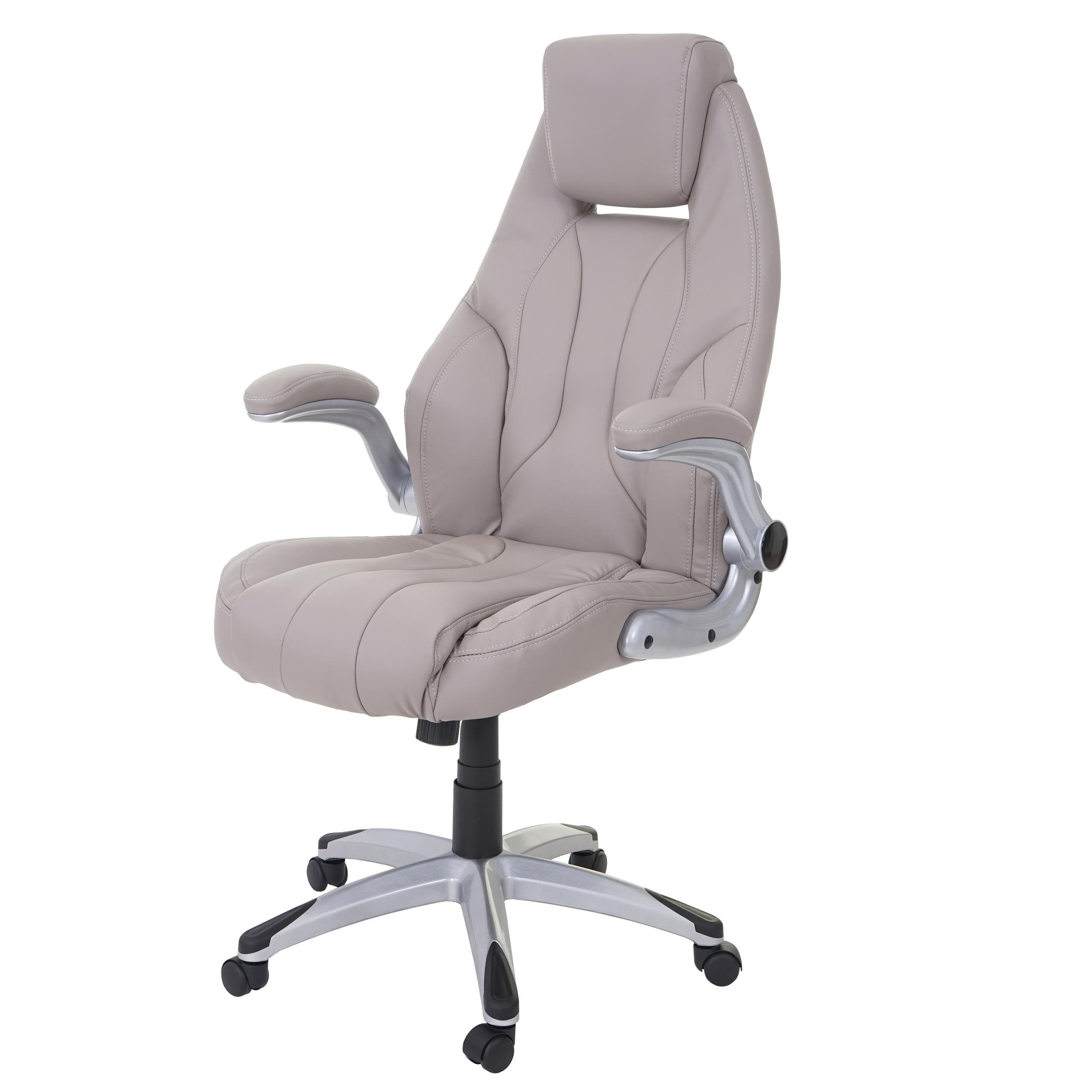 BÜROSTUHL Grau - Grau, Textil (68/128/80cm) - MCW