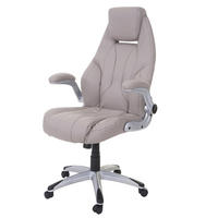 BÜROSTUHL Grau - Grau, Textil (68/128/80cm) - MCW