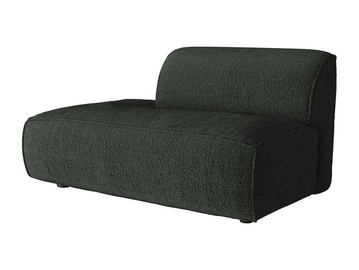 RECAMIERE ohne Schlaffunktion - 1 Person - stoff - grün Camilio - Grün, Textil (130/74/97cm) - Vente-Unique