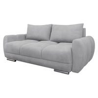 SOFA Logo 2 - Silberfarben, Holz/Kunststoff (186/89/97cm) - MIRJAN24