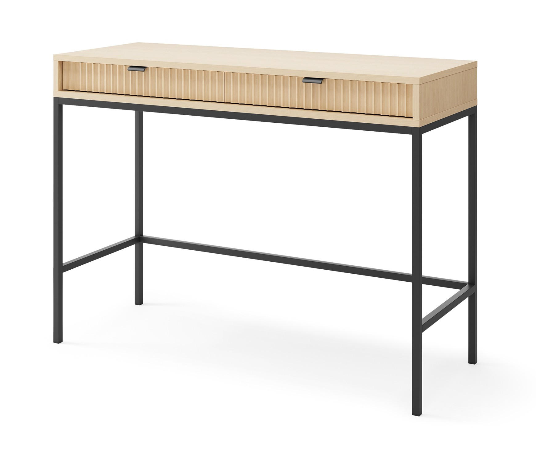 KONSOLE Vicenza Eiche Hochbeinig - Beige, Holzwerkstoff (104/104/77cm) - Sepro Meble