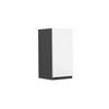HÄNGESCHRANK R-Line Weiß 30 cm J-Shape - Anthrazit/Weiß, Holzwerkstoff (30/60/31cm) - Vicco