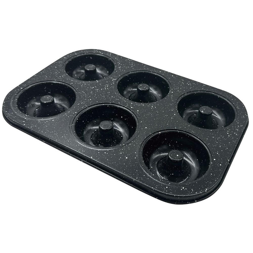 MUFFINFORM Schwarz 26.5/17.5/3 cm KB7840 - Schwarz, Metall (17.5/3/26.5cm) - Klausberg 