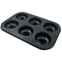 MUFFINFORM Schwarz 26.5/17.5/3 cm KB7840 - Schwarz, Metall (17.5/3/26.5cm) - Klausberg 