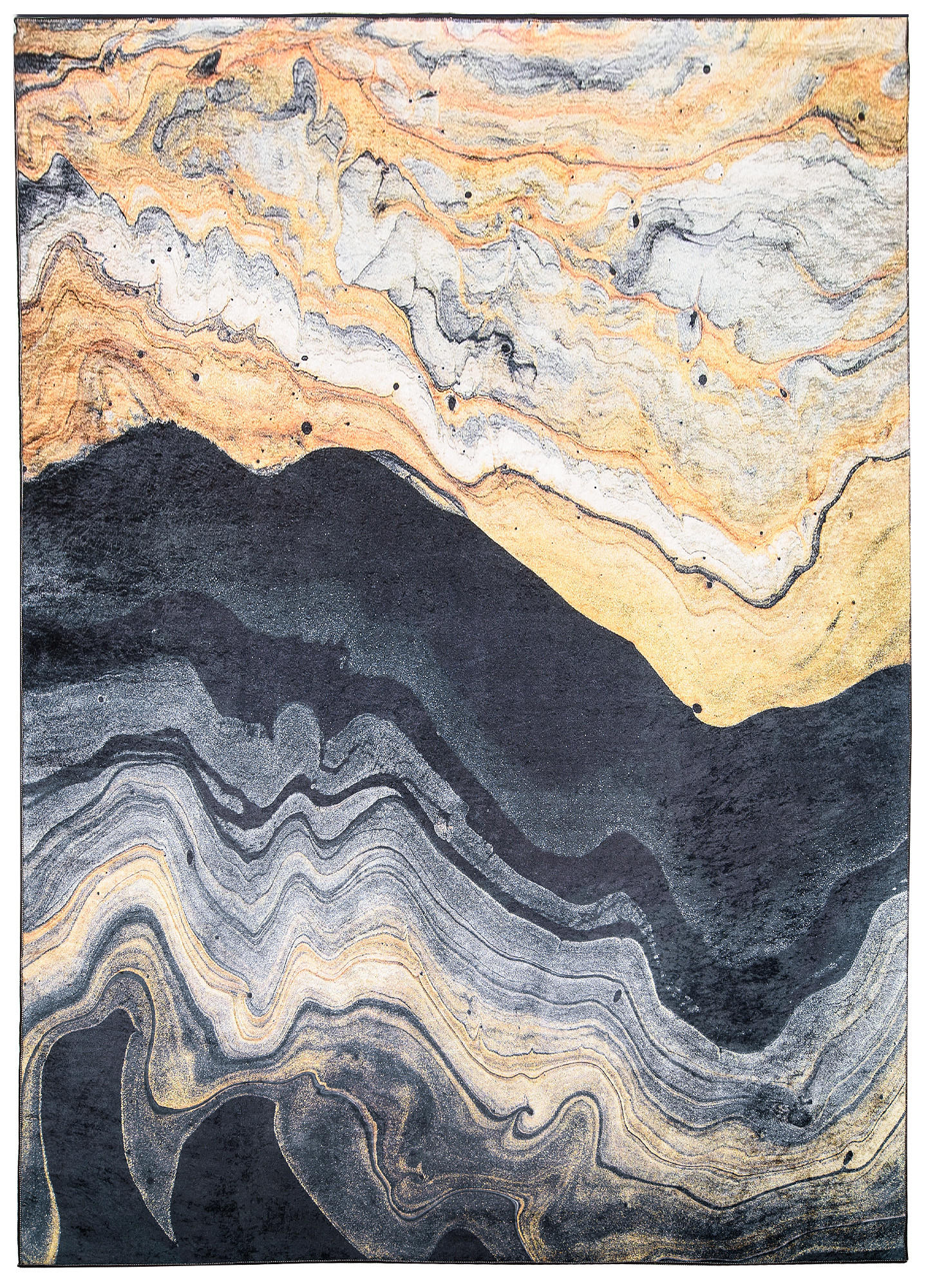 TEPPICH TOSCANA Anthrazit 120/170 cm - Anthrazit, Textil (120/170cm) - Tapiso