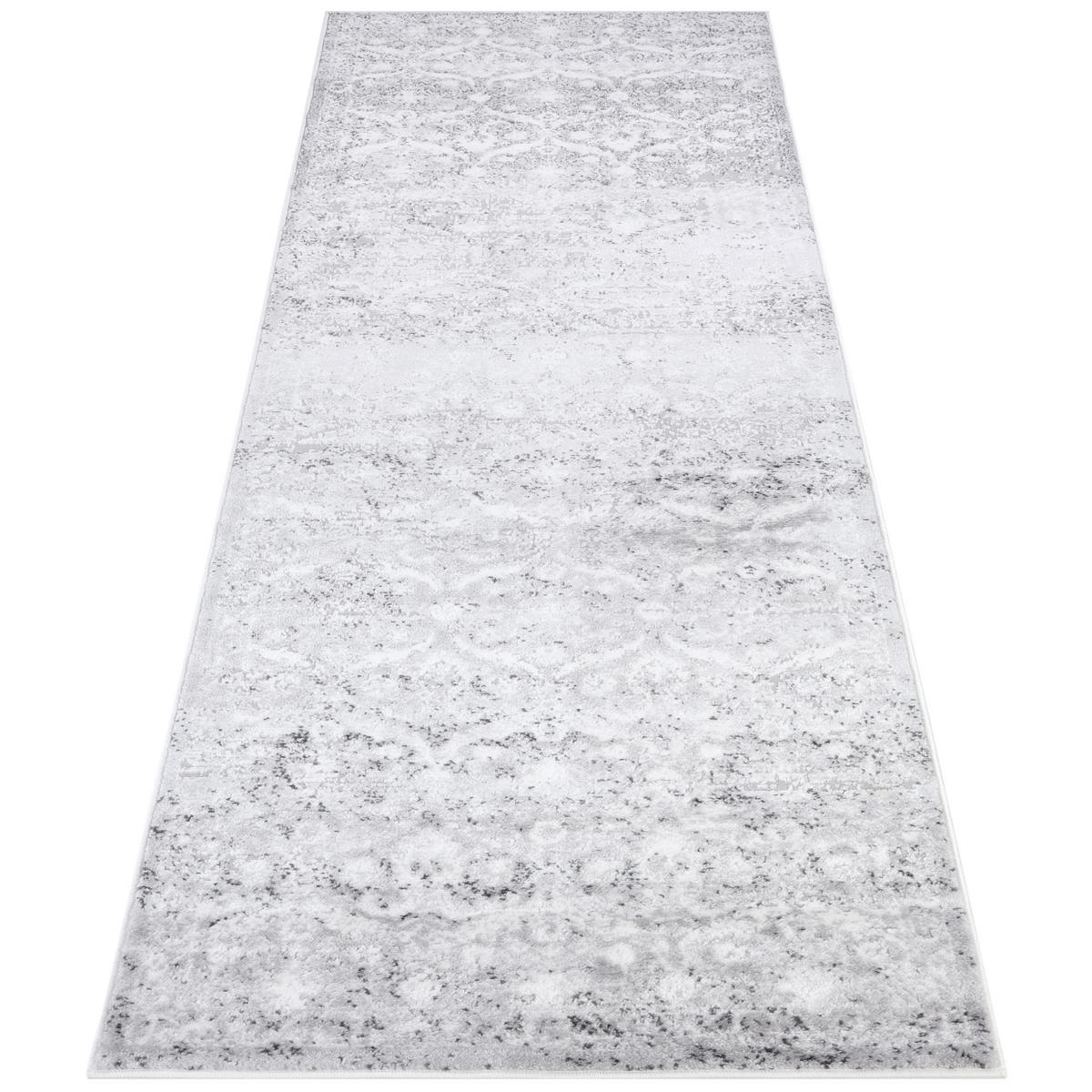 TEPPICHLÄUFER SKY hellgrau vintage 100/200 cm - Hellgrau, Textil (100/200cm) - Tapiso