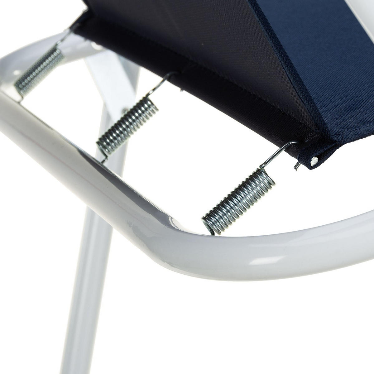 CAMPINGSTUHL bis 100 kg - Dunkelblau, Textil/Metall (46/73/48cm) - Outtec