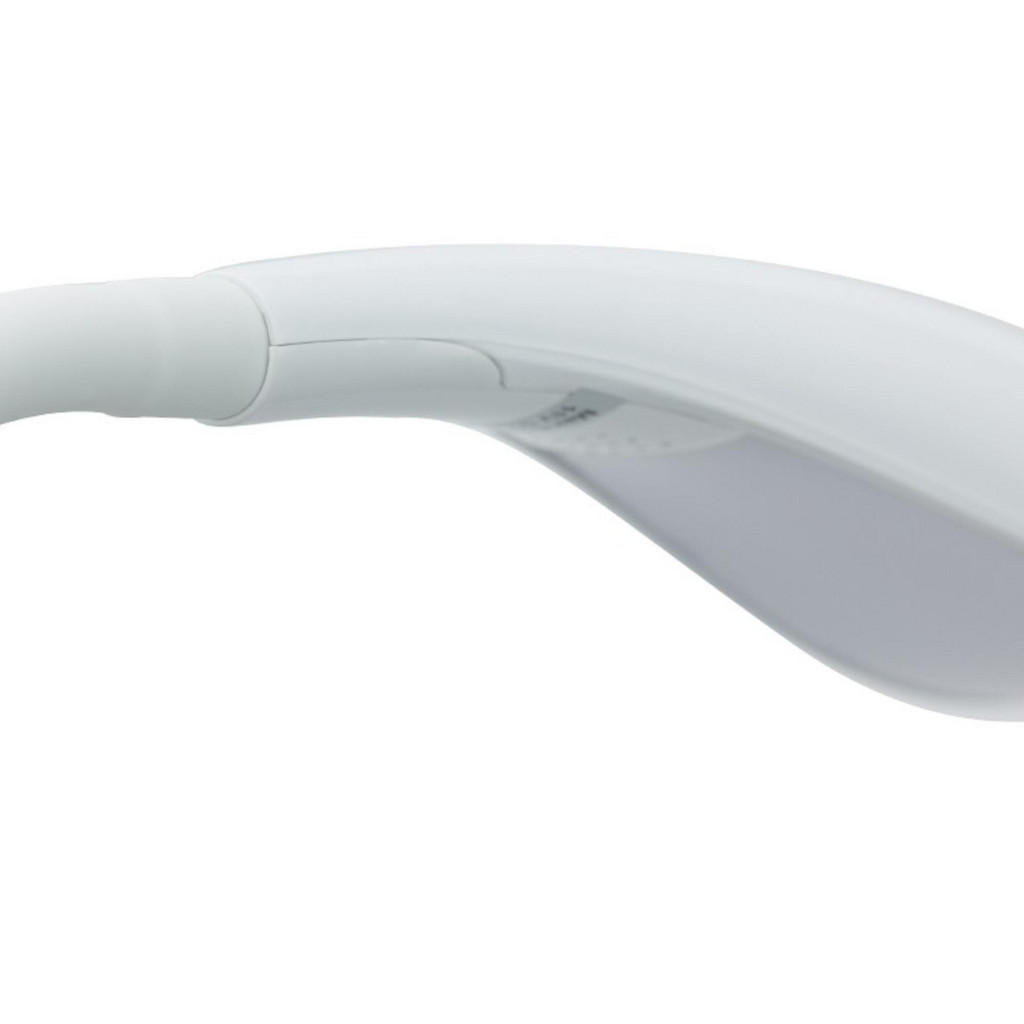 Thumbnail - Konsimo® Stehlampe, Weiß, Kunststoff, 30x155x30 cm, Lampen & Leuchten, Innenbeleuchtung, Stehlampen, Stehlampen