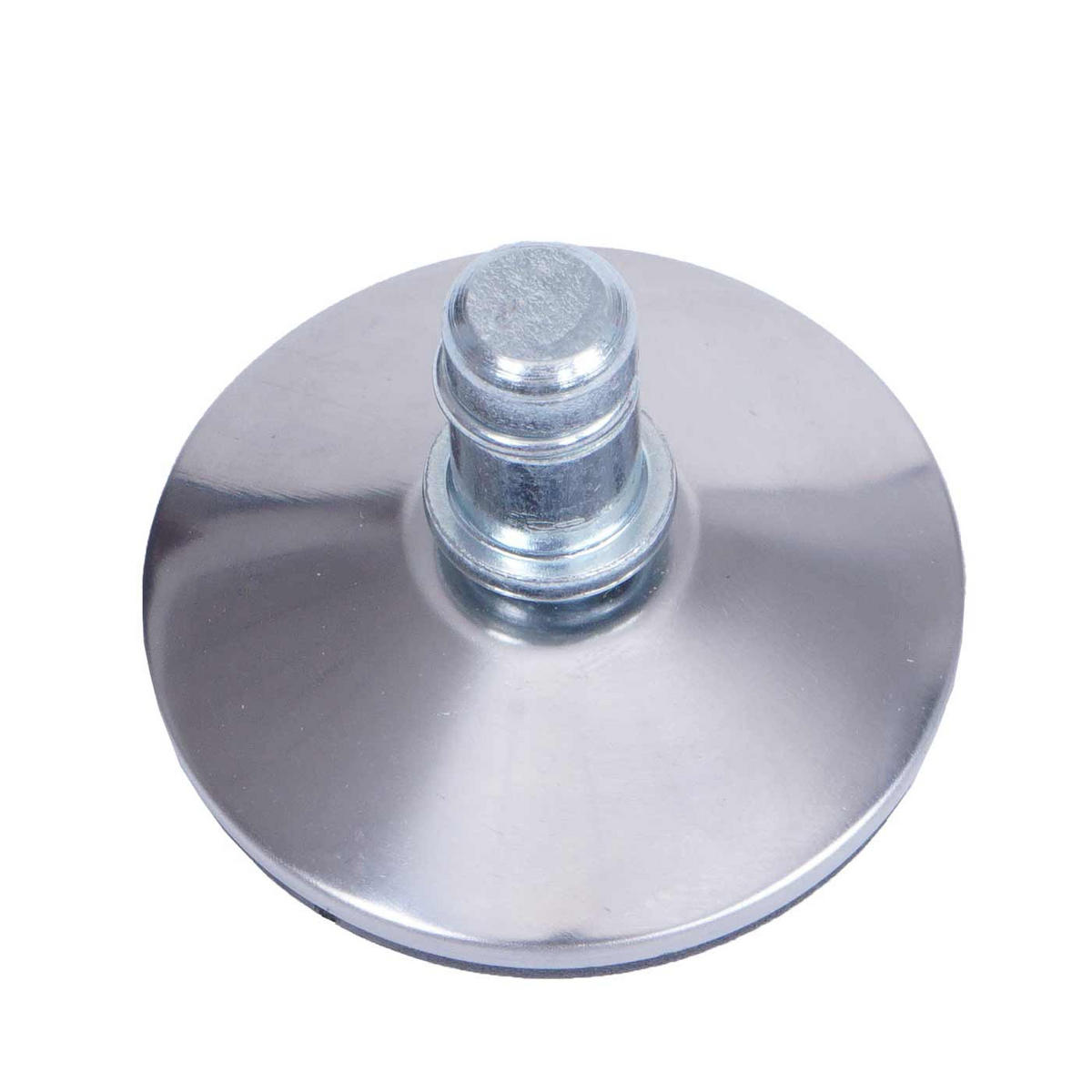 SADA 5 KUSŮ PODLAHOVÝCH KOLEČEK Stříbrná sada 5 kusů - stříbrná, plast (5/4/5cm) - MCW