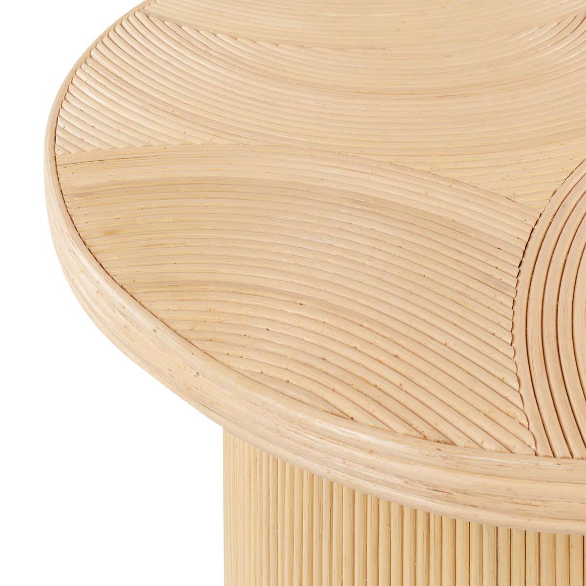 COUCHTISCH 2er Set Naturfarben Ilios - Naturfarben, Naturmaterialien (80/80/45cm) - Beliani