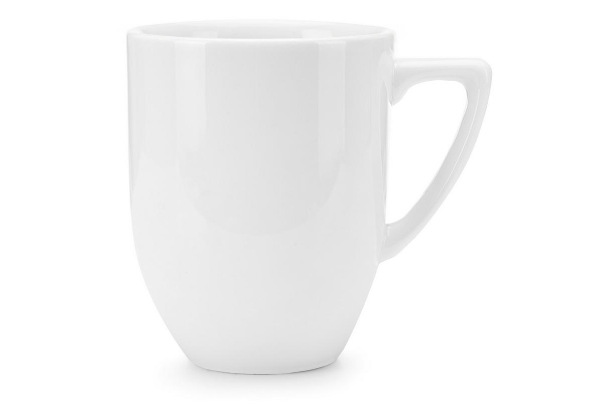 BECHER CARLINA 6-tlg - Weiß, Keramik (0.3L) - KONSIMO®