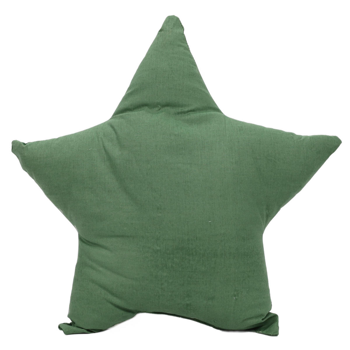 DEKOKISSEN 40/40/8 cm - Grün, Naturmaterialen (40/40cm) - Home Styling Collection