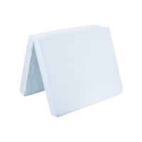 KLAPPMATRATZE Dream Big 80 x 45 x 5 cm blau Dream Big 80 x 45 x 5 cm, Bezug abnehmbar - Blau, Textil - Kikka boo