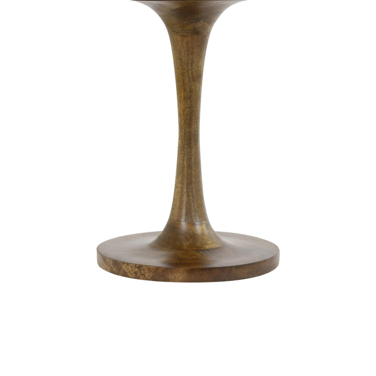 BEISTELLTISCH JOEKON Ø50x53 cm, Holz, Braun - Braun, Holz (50/50/53cm) - Light & Living