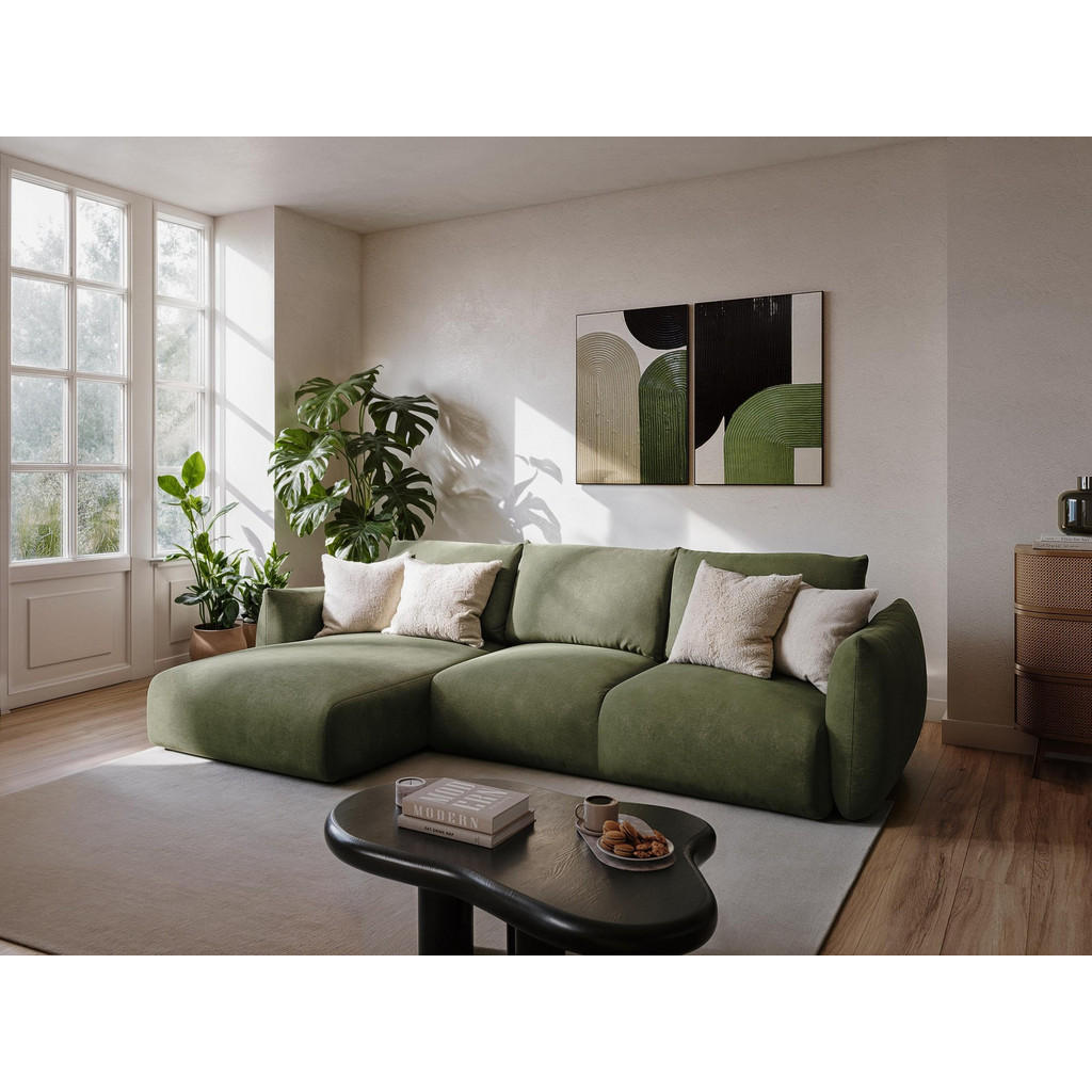Thumbnail - Makamii Pouf, Terra cotta, Textil, 1-Sitzer, 65x40x65 cm, Hergestellt in Europa, Oeko-Tex®, Wohnzimmer, Sofas & Couches,...
