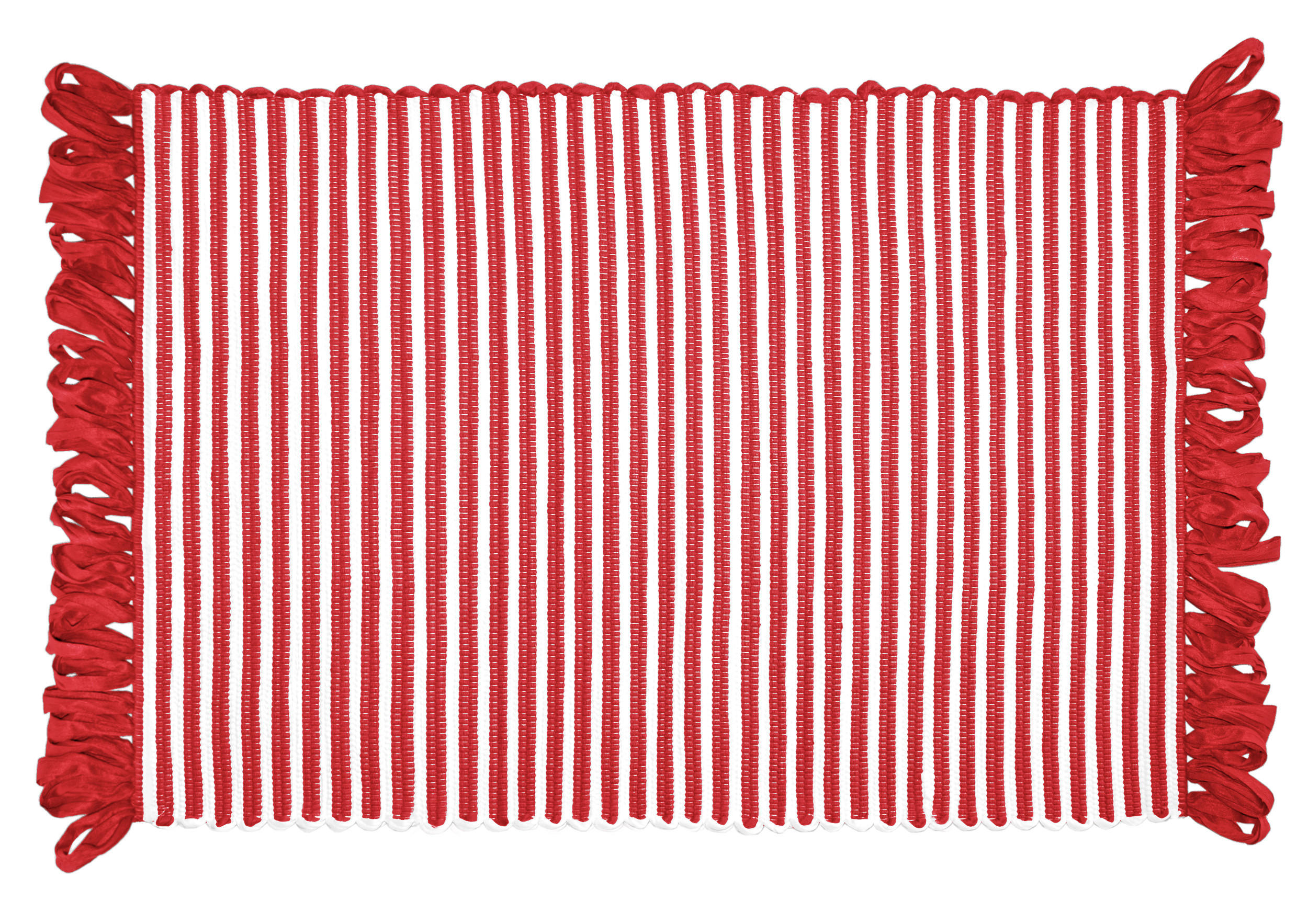 Lashuma Handgewebter Rot 50x70 cm