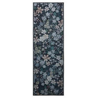 LÄUFER Milly waschbar Multicolor/Schwarz 80/240 cm - Multicolor/Schwarz, Kunststoff/Textil (80/240cm) - benuta