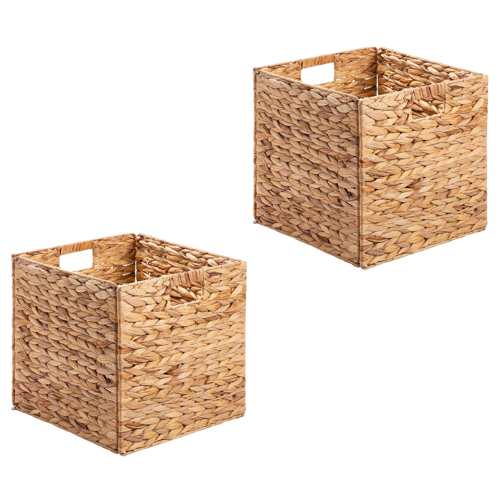 KÖRBE CAO 2ER-SET - Naturfarben, Naturmaterialien (32/32/32cm) - CARO-Möbel