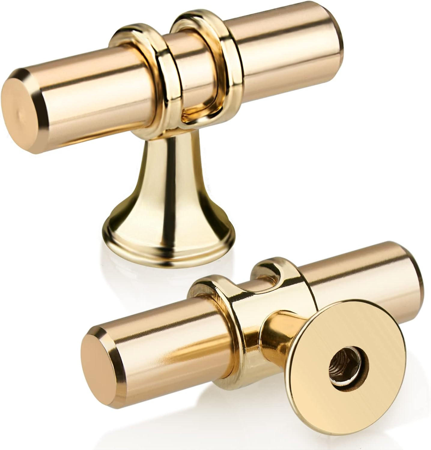 MÖBELGRIFF Gold 2er-Set - Goldfarben, Metall (0.12/3/0.5cm)