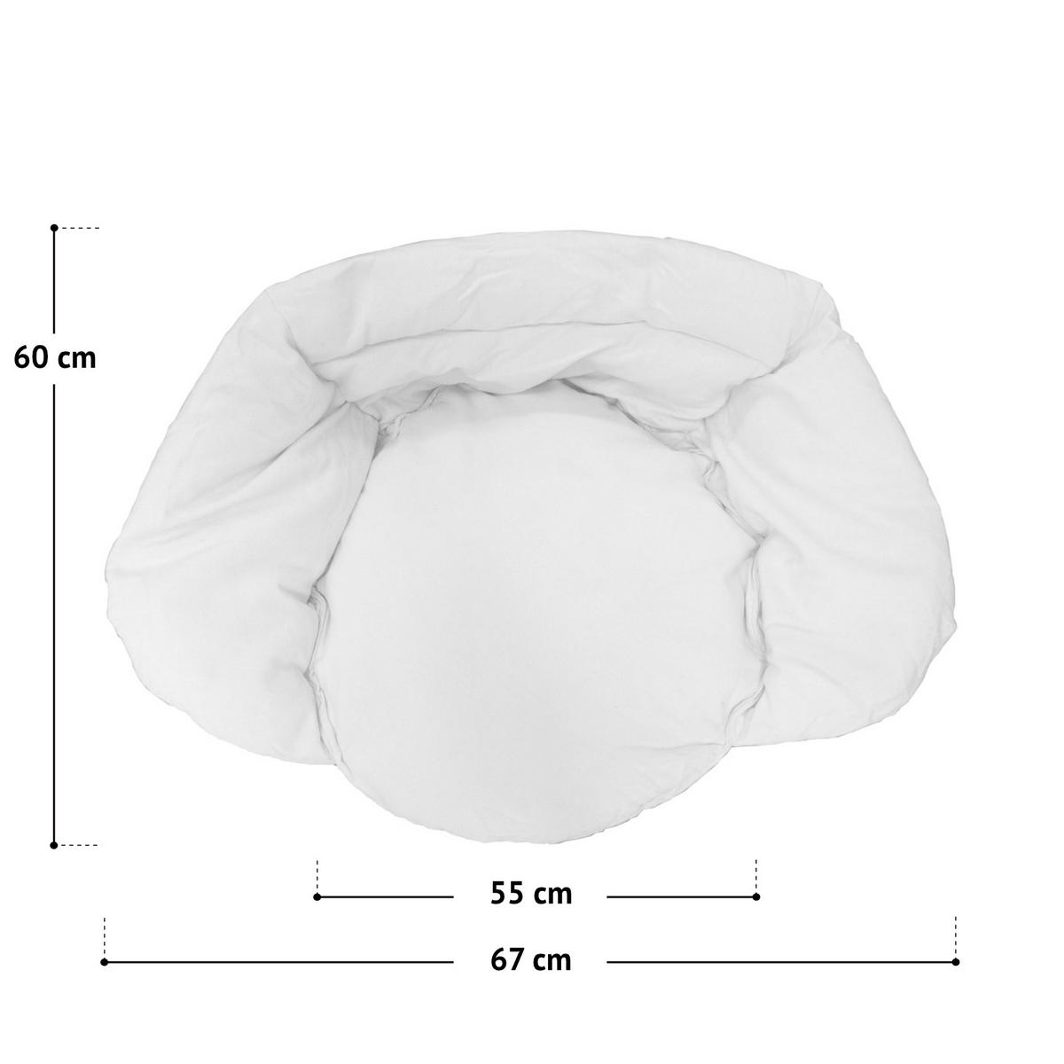 HÄNGESESSELAUFLAGE Rosa - Rosa, Textil (67/35/60cm) - SVITA
