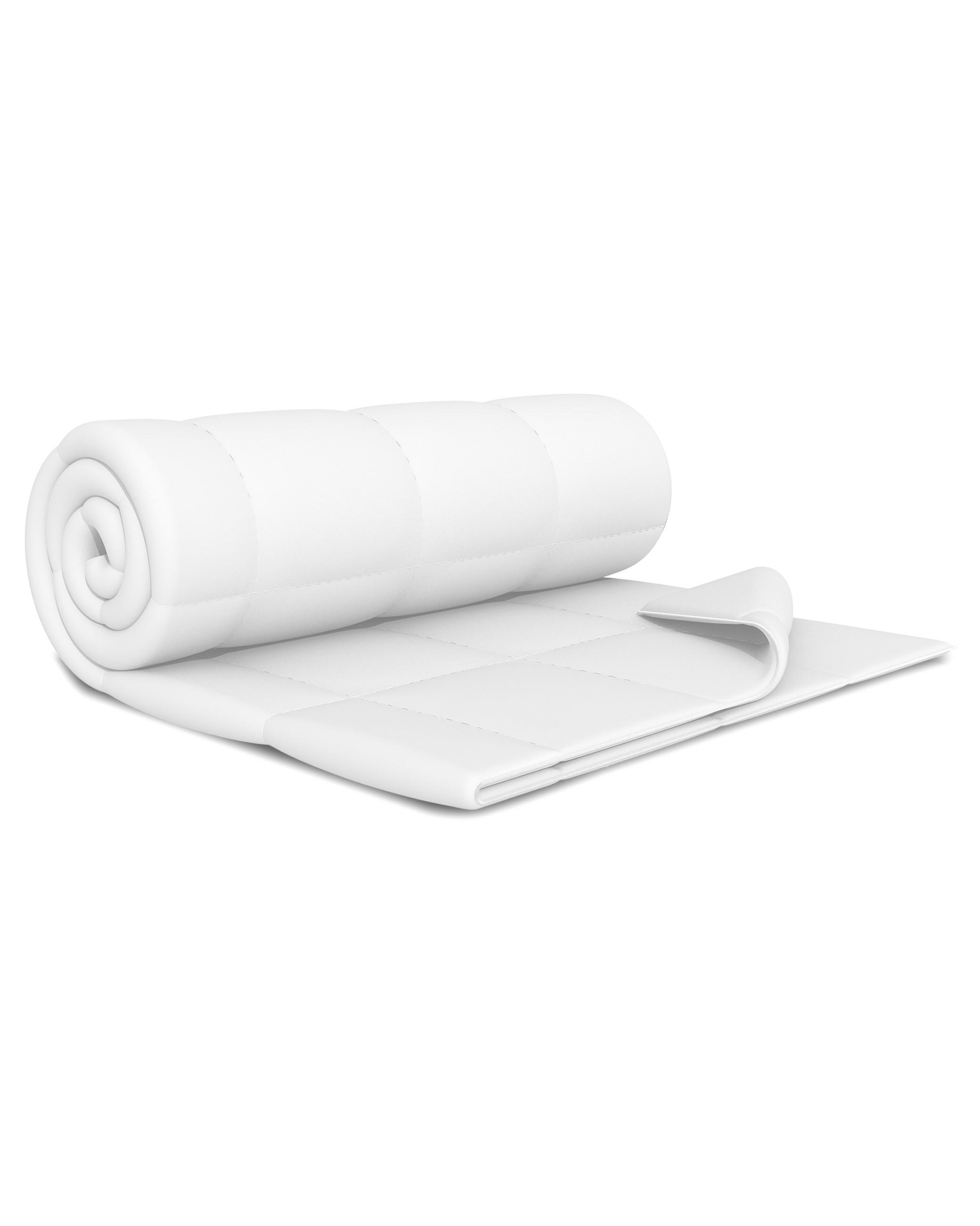 BETTDECKE für Winter 200 x 220 cm - Weiß, Textil (200/220cm) - Schlaftroll