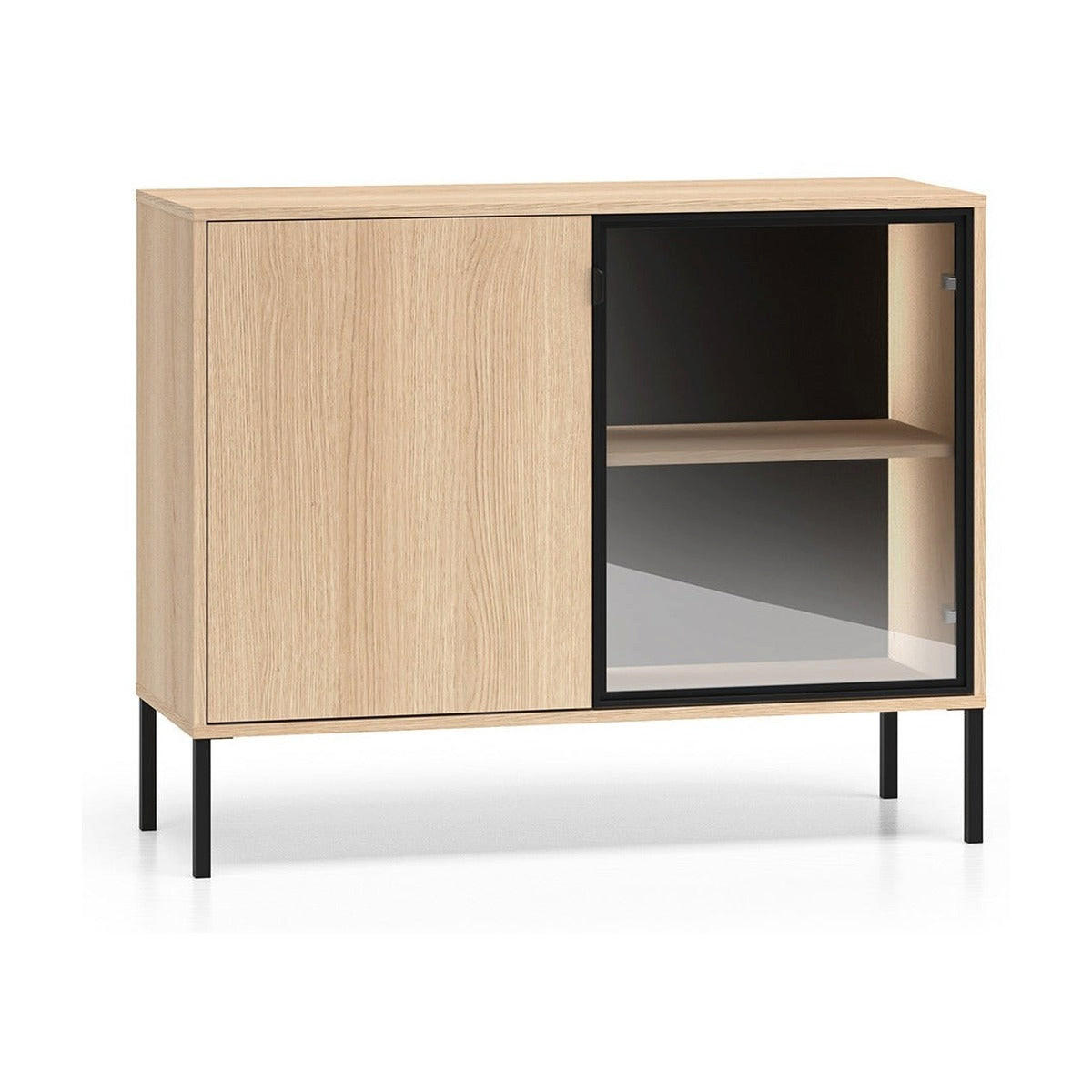 KOMMODE – 107 cm – Barnee – Sonoma Eiche - Sonoma Eiche, Holzwerkstoff (107/86/40cm) - hi-markt