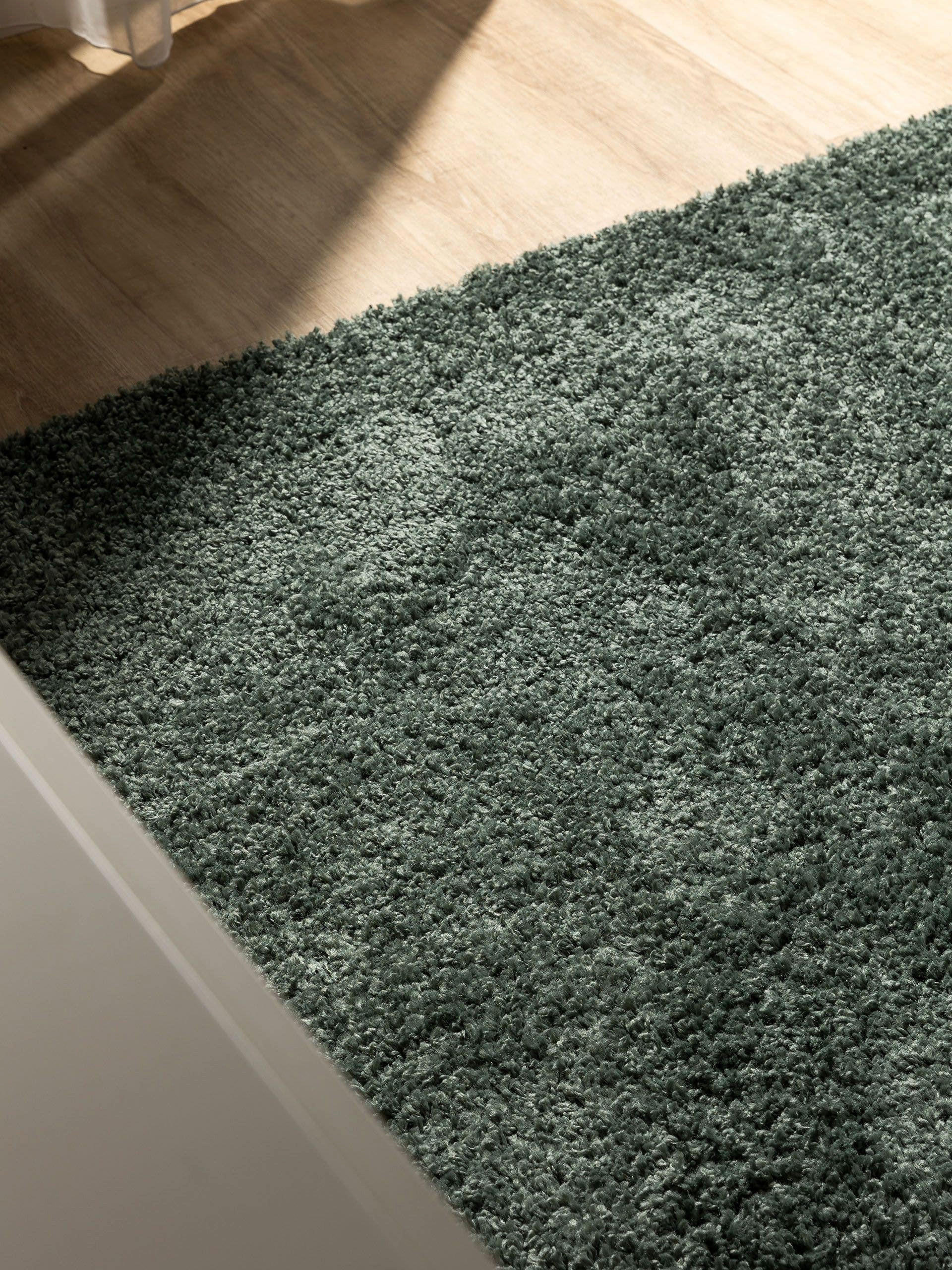 Thumbnail - benuta Hochflorteppich, Hellgrün, Kunststoff, Quadratisch, 200x200 cm, pflegeleicht, Teppiche & Böden, Teppiche, Hochflo...