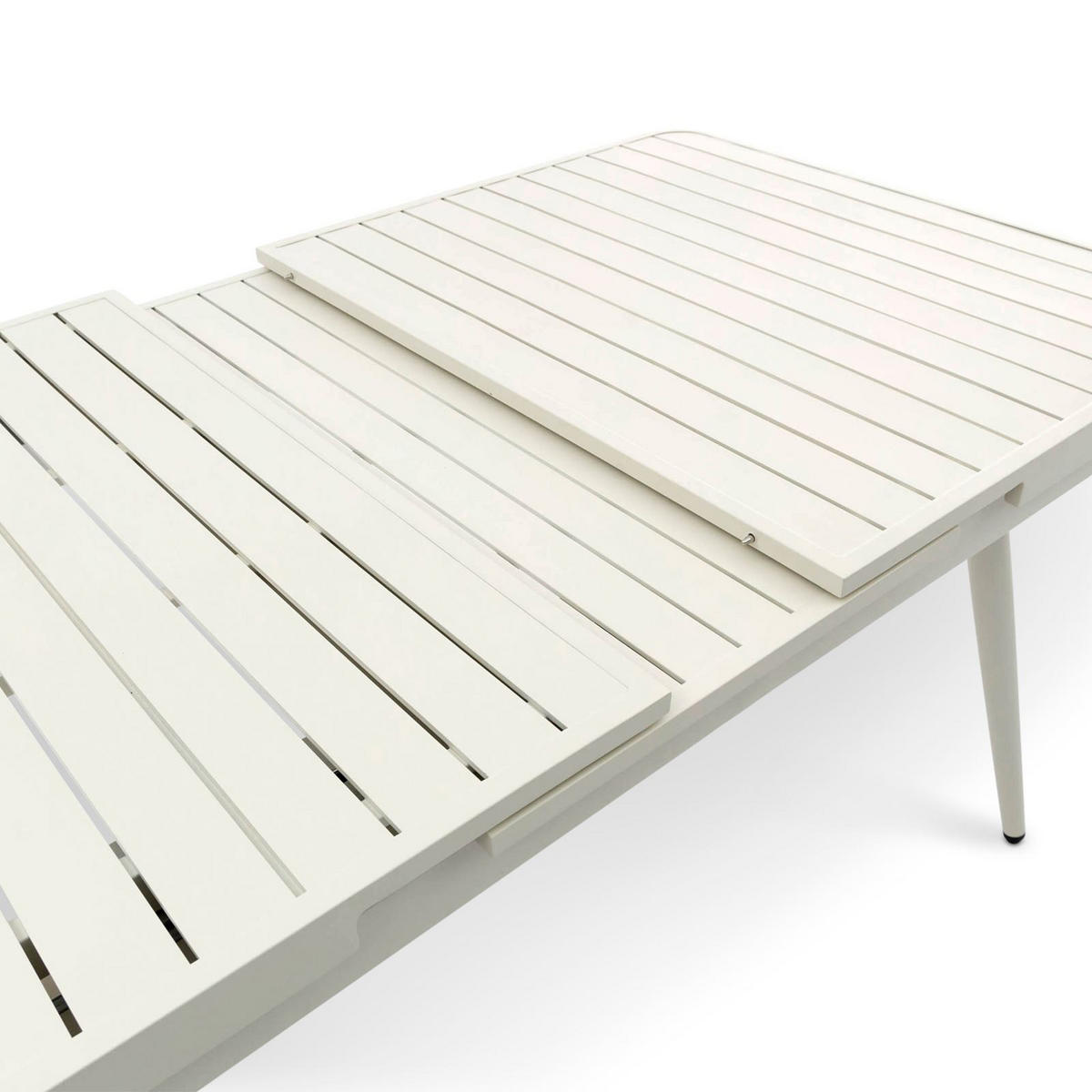 GARTENMÖBELSET SUNNY - Weiß, Metall - IDIMEX