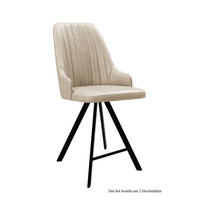 THEKENSTUHL (2er-Set) Demeter 52x108x60 Schwarz/Natur - Schwarz/Naturfarben, Kunststoff (60/108/52cm) - 58aufmkessel