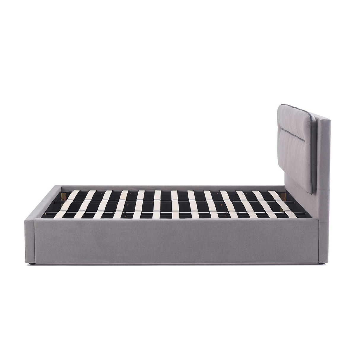 BETT ANIKA, 180/200/110 cm Grau - Grau, Holz/Holzwerkstoff (180/200cm) - B&D Home