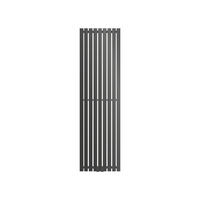 BADHEIZKÖRPER Stella 480x1600 mm Anthrazit mit Mittelanschluss - Anthrazit, Metall (48/160/5cm) - LuxeBath