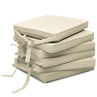 STUHLKISSEN Loft SK 45x40x5cm Natur (6tlg) - Naturfarben, Textil (45/40/30cm) - Beautissu 