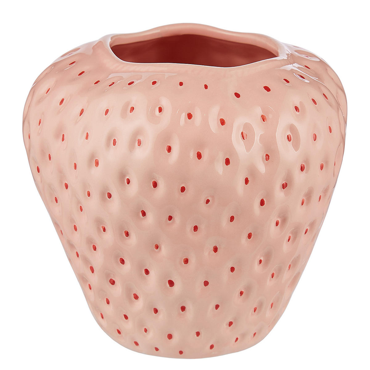 VASE Strawberry - Pink, Keramik (16cm) - Butlers