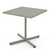 KLAPPTISCH - Stahl - Salbeigrün, Metall (60/60/74cm) - home24