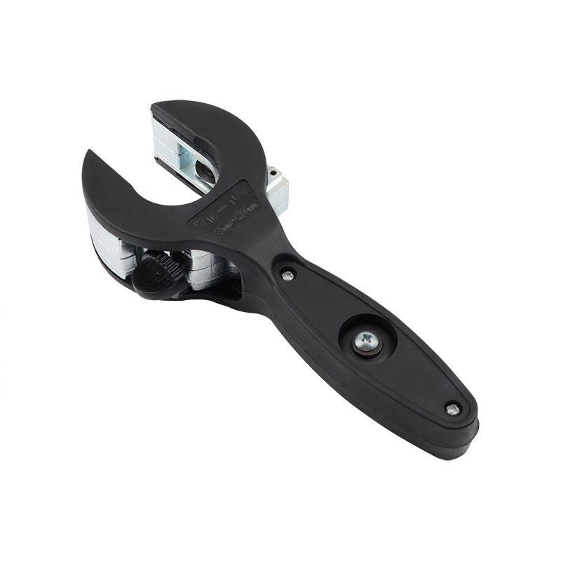 ZANGE – Verstellbar – Geeignet für Kupfer/Edelstahl/PVC/Kunststoff - Schwarz, Metall (16/1/5cm) - DCA