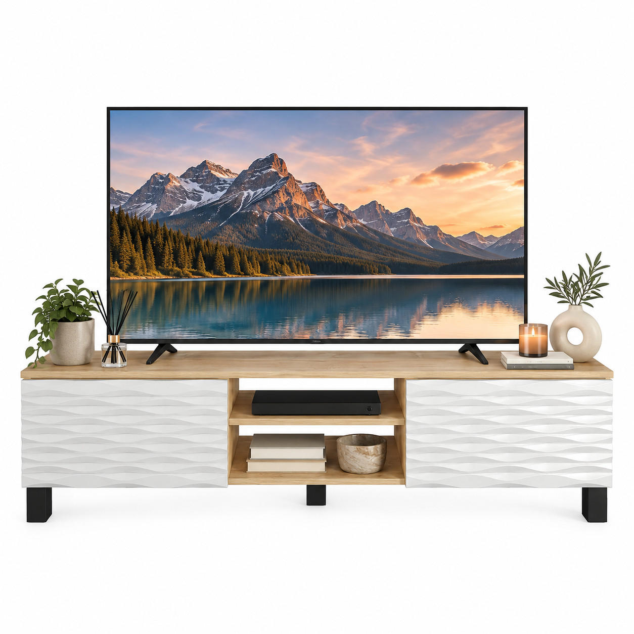 Decorotika Tv-Element Eiche 150x40.3x35 cm