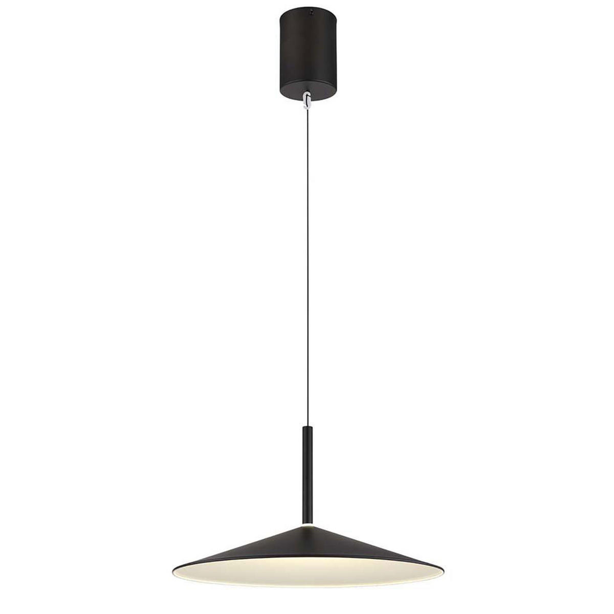 LED HÄNGELEUCHTE Metall Schwarz - Schwarz, Metall (47.5/47.5/150cm) - Globo Lighting