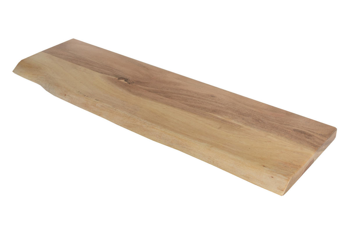 WANDREGAL AMANDA - Beige/Naturfarben, Holz (90/3/20cm) - SAM