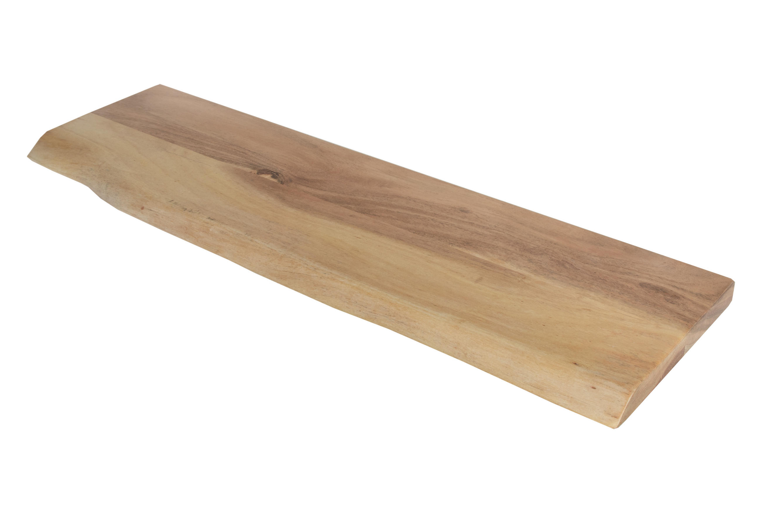 Thumbnail - SAM Wandregal, Beige, Holz, Echtholz,Akazie, Rechteckig,Rechteckig, 90x3x20 cm, Wohnzimmer, Regale, Wandregale