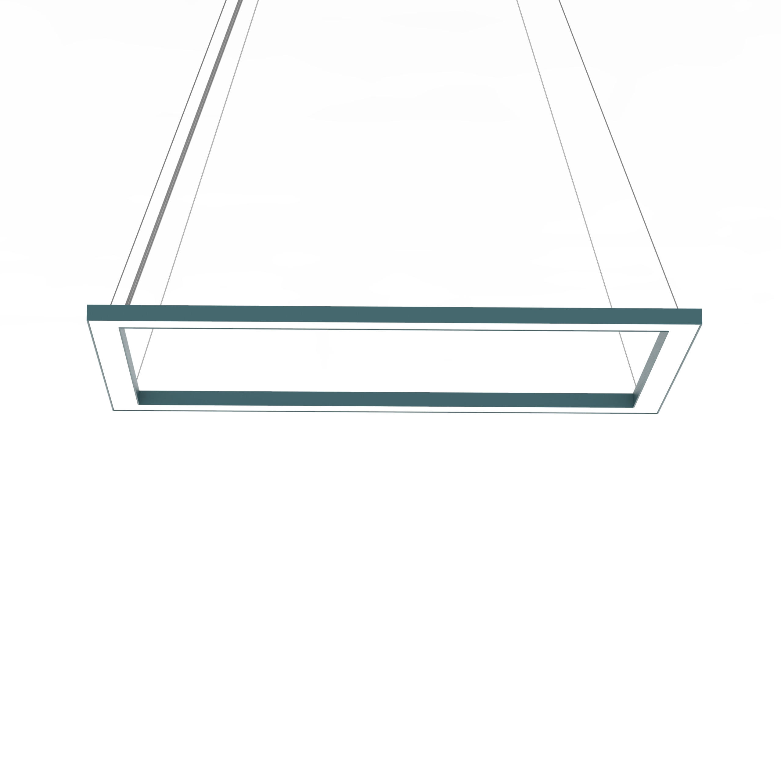 Lumicom Led-Hängeleuchte Blau 60x100x40 cm