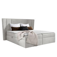BOXBETT Spark - Hellgrau, Holz (120/200cm) - MIRJAN24