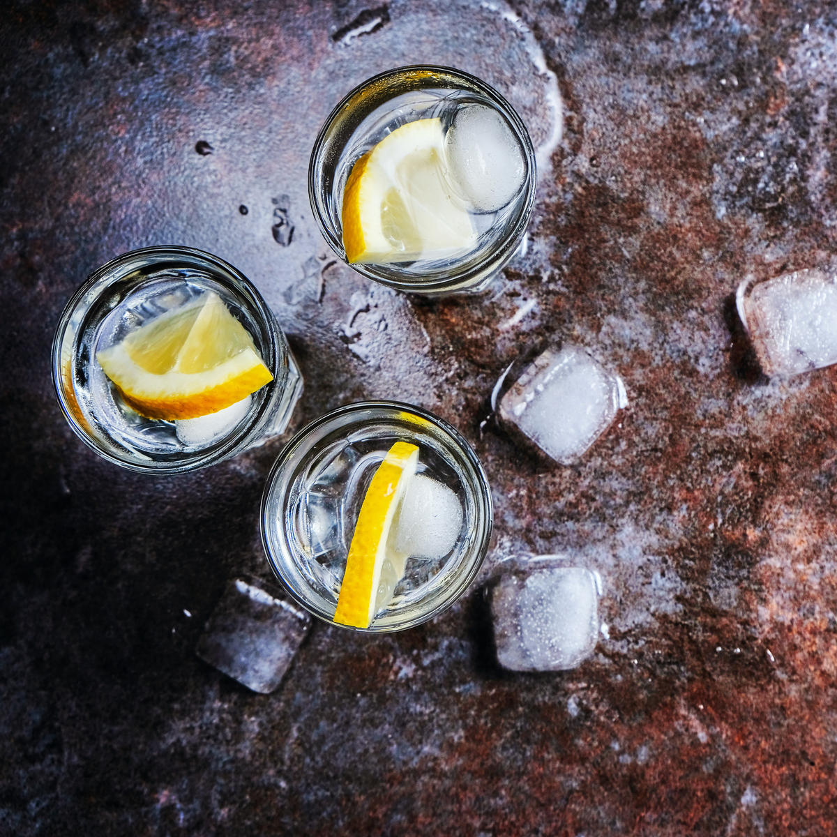 SCHNAPSBRETT - Braun, Glas/Holz (0.264L) - Relaxdays